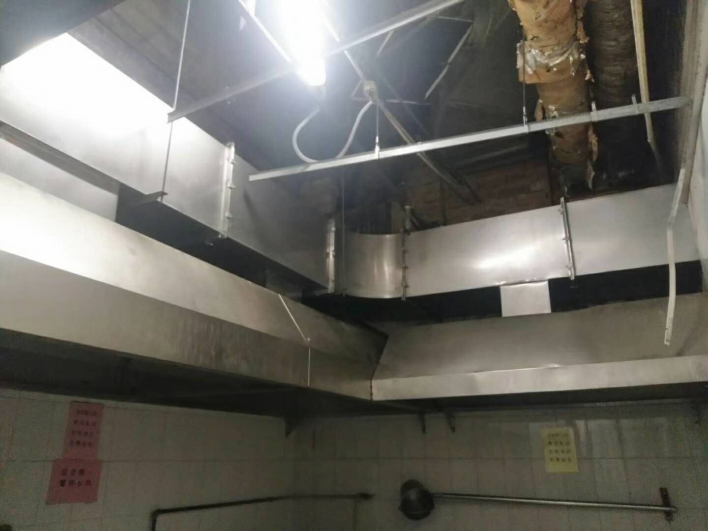 廚房排煙管道安裝 廚房排煙管道安裝